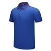 Camisa polo de manga corta con solapa de color seda de 220g primavera y verano disponible casual de algodón verano abertura holgada