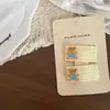Novos Estilos Presilhas de Cabelo Infantis com Estampa Xadrez, Frutas e Animais, Grampos, Presilhas Laterais, Presilhas para Franja