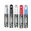 Pluma de Pintura Metálica para Retoques de Coche, Pluma de Pintura en Aerosol Negra para Reparar la Superficie de la Pintura del Coche, Eliminación de Rayones, Herramienta de Reparación de Rayones de Coche