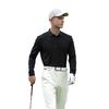Roupa de golfe PGM masculina de manga comprida outono e inverno camiseta confortável gola sem costura masculina casual versátil camisa polo