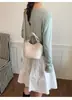 Bolso Cruzado de Hombro Estilo Dulce Yuezi 2026 Verano Nuevo Diseño Bolso Cubo de Gama Alta Versátil para el Trabajo
