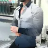 Comercio Exterior Europeo y Americano Camisa Estampada 3D para Hombre Primavera y Otoño Nuevo Estilo Casual de Moda Camisa de Manga Larga para Hombre Talla Grande Camisa Venta al por Mayor
