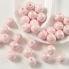 Cuentas de Cerámica Esmaltada de 10 mm Cuentas de Halo Coloridas Collar Pulsera de Verano Hecho a Mano Accesorios de Joyería de Cuentas Redondas DIY