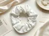 Diadema de tela floral, scrunchie lindo para coleta para mujeres, accesorio para el cabello estilo coreano, suministro para joyerías, directo de fábrica