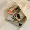 Bolso de hombro con nuevo diseño de letra, gran capacidad, artístico y versátil, bolso de mano estilo ins coreano para ir de compras