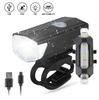 Juego de Luces para Bicicleta 2255 Faro Iluminación para Viaje Nocturno Carga USB Impermeable Luz Exterior para Ciclismo Equipo para Bicicleta