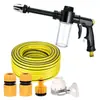 Suministros del Fabricante Pistola de Espuma Negra Mango Grueso T2, Pistola Pulverizadora para Riego de Flores, Pistola de Agua para Lavado de Autos de Alta Presión, Boquilla Pulverizadora para el Hogar, Pulverizador de Jardinería
