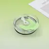 Copo de Carro Transfronteiriço 30Oz40Oz Tampa de Exportação Acessórios Transparentes Tampa de Copo Casca de Ovo à Prova de Vazamento Tampa de Copo de Plástico com Canudo para Gelo