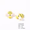 Resina Acessórios Cartoon Bee Headwear DIY Acessórios Crianças Hairpin Creme Drop Glue Mobile Phone Shell Patch