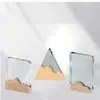 Trofeo de Cristal Creativo Hecho a Medida Decoración de Premio para Reunión Anual Estilo Nórdico Placa de Vidrio Regalo de Empresa Premio Grabado