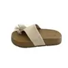 Chanclas de Verano con Tiras para Dedos, Estilo Slip-On, Chanclas Boken de Fuegos Artificiales con Suela Gruesa para Mujer, Pedrería 2026 al Aire Libre Más Vendidas Estilo Francés