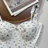 Sexy camisola de encaje con ballenas estilo francés para mujer, camiseta base entalladora, top de tubo