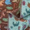 Tela Keqiao, venta al por mayor, poliéster, algodón, hilo teñido, tela jacquard, dibujos animados de animales, tela arena, bolsos, zapatos y sombreros, tela para ropa.