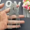 Nova Corrente de Diamante Garra Broca Borla Letra Tecido Adesivo Roupas Moletom Sapatos Chapéu Patch Decoração Artesanal DIY