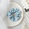 Elástico de Cabelo Colorido de Intestino de Porco para Mulheres Seleção Rigorosa de Novo Estilo Corda de Cabelo Corda de Cabelo com Sensação Avançada Flor de Cabelo Doce Elástico de Cabelo para Daminha Acessório de Cabeça