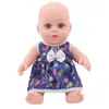 Muñeca Reborn de 30 cm Venta Caliente de Comercio Exterior Muñeca Bebé de Moda Ropa para Bebé de Vinilo Completo Ropa de Bebé Intercambiable