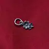 Colgante de girasol de plata de ley S925, estilo artístico y natural, accesorio de cadena para clavícula de plata de ley de verano, componente para pulsera DIY