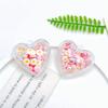 Novas Flores Luminosas de Verão Amor DIY Chaveiro Corrente de Telefone Móvel Pingente Creme Cola Brincos Jóias Acessórios Lote