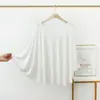 Gordo MM200 kg más gordo suelto talla grande modal camiseta interior manga larga fina ropa de casa manga murciélago camiseta para mujer