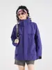 Chaqueta exterior para hombre y mujer, conjunto de dos piezas desmontable tres en uno, funcional resistente al agua para otoño e invierno, para viajes, senderismo y ropa de trabajo