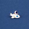 LiquidaciónBroche de Astronauta Insignia de Dibujos Animados Esmalte Metal Estilo Ins Pin de Solapa de Moda para Parejas
