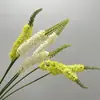 Flores Artificiais, Delfínio, Capim-rabo-de-raposa, Arranjos de Flores Artificiais Decorativas, Flores Artificiais de Abacaxi, Cavalinha, Musgo Artificial
