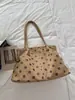 Bolso Retro de Lunares para Mujer 2026 Nuevo Color Otoño Meilade Bolso de Mano para el Trabajo Bolso de Hombro Bolso Tote de Gran Capacidad