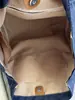 Nova Bolsa de Ombro de Sarja de Verão 2026, Grande Capacidade, Bolsa de Compras Estilosa, Bolsa de Ombro Simples Artística para o Dia a Dia de Estudante