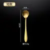 Cuchara de postre de acero inoxidable cuchara creativa de flor mango largo para remover cuchara de café cuchara de flor de cerezo multiestilo comercial para el hogar