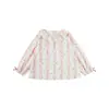 Conjunto de Encaje para Niñas Wulibu 2026 Nuevo Estilo Primavera y Otoño Camisa Sudadera de Dibujos Animados para Niños Falda de Tirantes Moderna Moda
