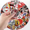 50 Pegatinas de Graffiti de Fútbol Pegatinas Creativas de Balones Deportivos Pegatinas Decorativas Impermeables para Taza de Agua Equipaje Teléfono Móvil