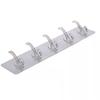 Gancho adhesivo fuerte sin perforaciones para fila continua, esquina de cocina sin costuras, seis articulaciones, pared de dormitorio, parte trasera de la puerta, gancho adhesivo