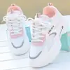 Zapatos de Malla Transpirable Estilo Papá para Primavera/Verano 2025 Suela Gruesa Cómodos Versátiles Deportivos Casuales para Mujer