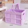 Caja de Almacenamiento Plegable Multifuncional para Desorden de Cocina Cesta de Almacenamiento Multiusos Portátil de Varios Colores Contenedor Organizador de Bocadillos para Escritorio