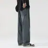 Nuevos Jeans de Otoño e Invierno 2024 para Hombre, Pierna Recta Holgada, Estilo Urbano Retro Tendencia, Ropa Juvenil para Hombre