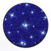 Alfombrilla para taza con taladro completo para coche, alfombrilla para taza con diamantes, decoración creativa para coche, silicona antideslizante, suministros automotrices, fabricantes al por mayor