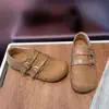 Sapatos Casuais Femininos Sapatos Birkenstock Solado Macio Leve Confortável Retro Aumento Interno de Altura Slip-on Mocassins com Fivela Dupla Sapatos de Outono