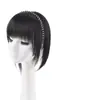 Peruca de tiara estilo novo para mulheres, aplique para o topo da cabeça, cobertura natural da testa, realçador de volume capilar, coroa alta volumosa