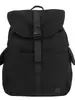 Mochila Ice Mist Azul Claro com Aba e Múltiplos Bolsos para Casais, Estilo Descontraído para Viagens ao Ar Livre e Ciclismo, Disponível em Tamanhos Pequeno e Grande