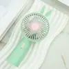 Popular Ventilador de Mano Mini con Orejas de Conejo, Recargable por USB, Portátil, Silencioso, Doble Uso para Escritorio, Ventilador Lindo, Al por Mayor en Stock