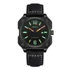 Reloj Cuadrado Personalizado Orsga para Hombre Nicho Calendario Fresco Fabricante Transmisión en Vivo Exportación Transfronteriza Reloj de Pulsera de Cuarzo para Hombre