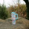 Taza de Coche de 40 oz Taza de Agua Sanrio Taza Labubu Gran Capacidad Termo de Acero Inoxidable 304 para Uso en Casa