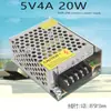 Fonte de alimentação chaveada 220 para 24v12v5v DC 2a3a5a10a20 ampère transformador luz de monitoramento fita volt alta potência