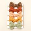 Europa y Estados Unidos accesorios para la cabeza nuevos para niños transfronterizos serie de caramelos lazo anillo para el cabello de nailon para niños elástico banda para el cabello para niños