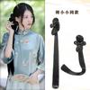 Peluca Hanfu Peinado Antiguo de Disco Completo Bolsa para el Cabello Versátil Estilo Perezoso para Principiantes Hecho al Estilo Song de Suela Suave