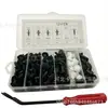 Caja de 120 Piezas de Clips para Paneles de Puerta, Guardabarros, Parachoques, Paneles de Puerta de Coche, Revestimientos de Parachoques y Guardabarros