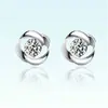 Pendientes de plata de ley con incrustaciones de diamantes de venta caliente pendientes pendientes pendientes no son fáciles de moda moda de moda pendientes Joker muchas ventas directas