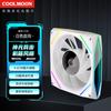 Galaxy G120 Ventilador Asíncrono Computadora de Escritorio Espejo Infinito Argb Luz Divina Refrigeración Sincronizada Ventilador de Gabinete de 12 cm