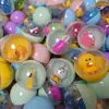Juguete de Cápsula Colorido de 100 mm para Niños, Huevo Transparente de 7.5 cm, Figura para Fiesta, Decoración, Regalo