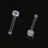 Explosiones transfronterizas de Amazon piercing corporal traje invisible combinación uña de labio uña de ceja uña de ombligo uña de hueso de oreja uña de nariz